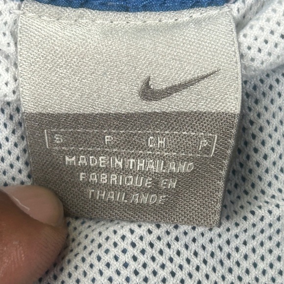 Nike Mens Blue Colorblock Mesh Lined Athletic Shorts Small Swim Trunks - Picture 7 of 10